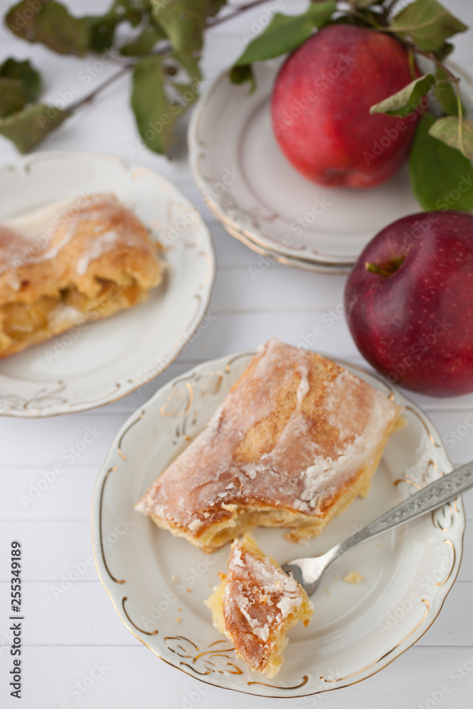 apple pie- organic apples and a piece of cake apple pie- organic apples and a piece of cake