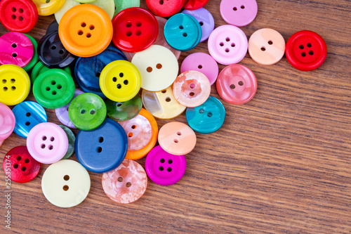 Sewing buttons background. ...