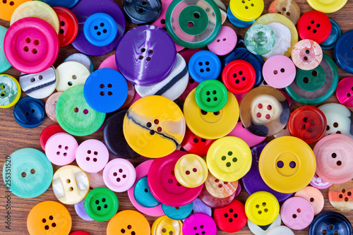 Sewing buttons background. ...