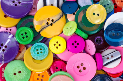 Sewing buttons background. ...