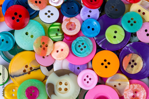 Sewing buttons background. ...