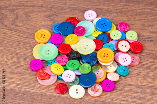 Sewing buttons background. ...
