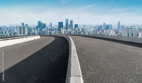 Urban Road  Highway and Construction Skyline