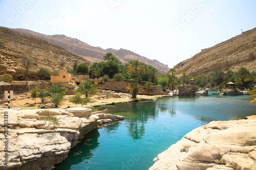 Wadi Bani Khalid, Oman photo