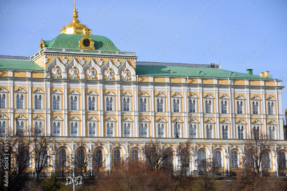 Obraz premium Architecture of Moscow Kremlin. Color photo.