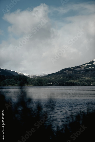 loch in the mountains