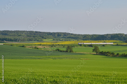 Warmia. Wiosenny krajobraz. Polska