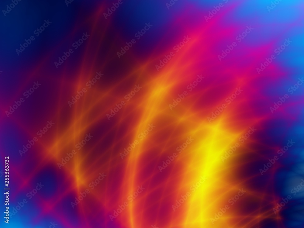 Colorful shine art energy burst background
