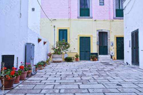  In the town of Castro Marina, Puglia region