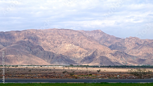 arabian mountains landscape
