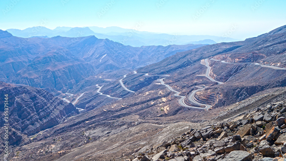 arabian mountains landscape