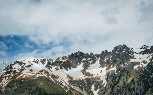 mountain tops in spring © anastasiaarsentyeva