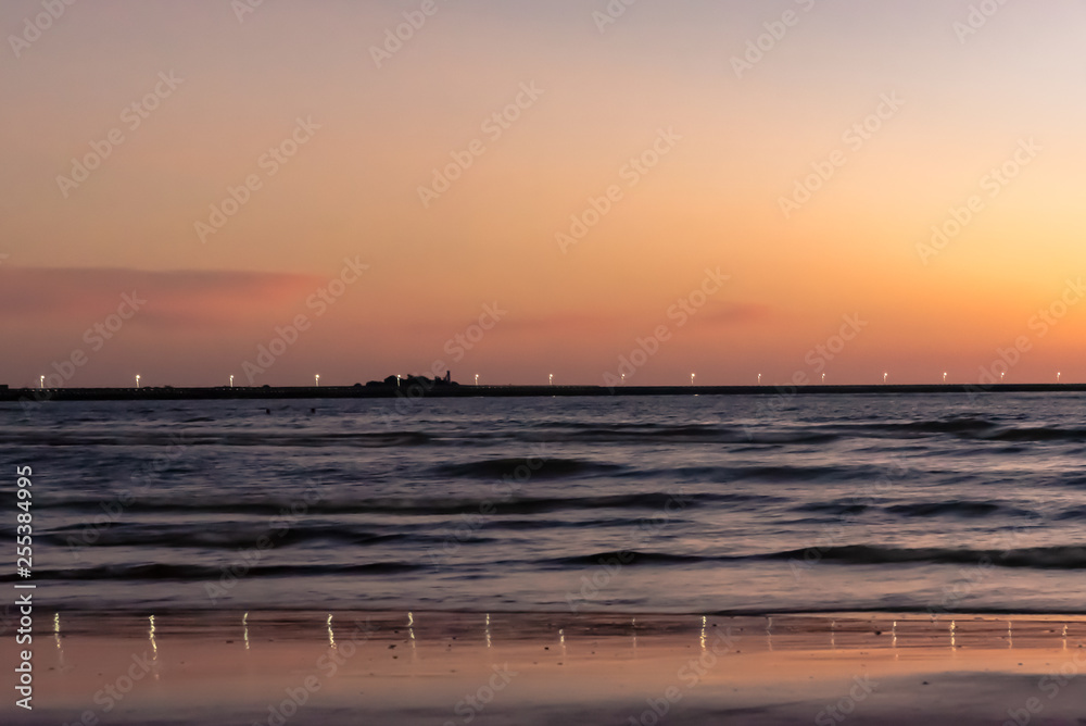 Golden Beach on the west coast of Leizhou City