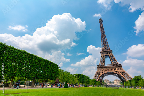 Eiffel Tower and Field of Mars, Paris, France © Mistervlad