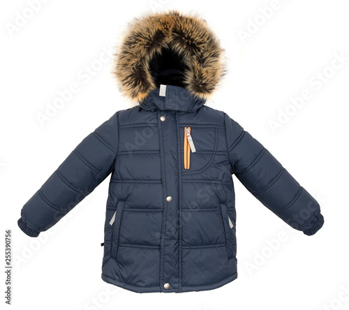 Warm jacket isolated