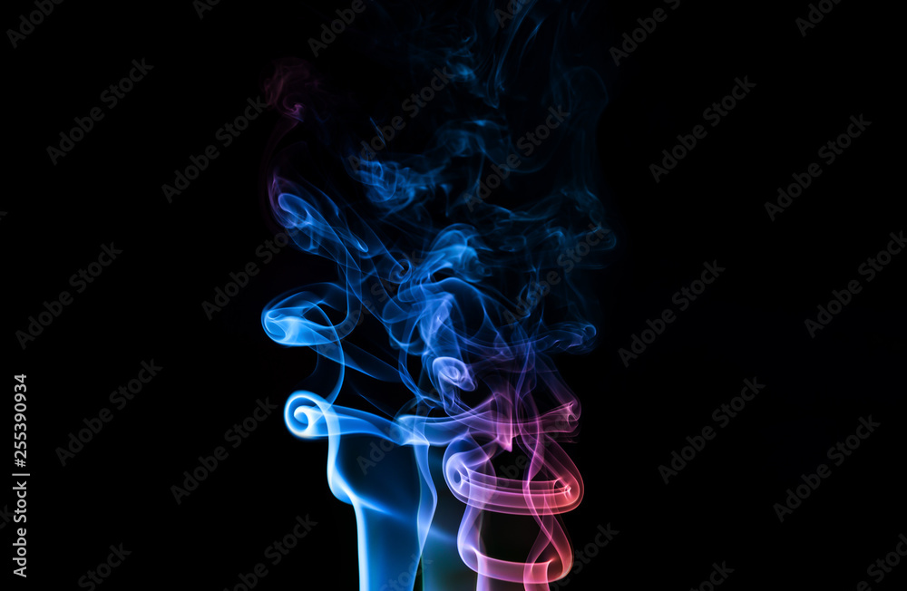 custom made wallpaper toronto digitalAbstract backgrounds and wallpapers. Colorful smoke on black background..