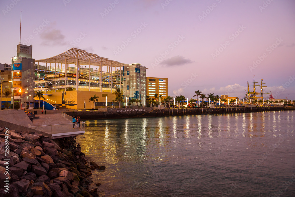 Obraz premium Gran Canaria. city of Las Palmas.