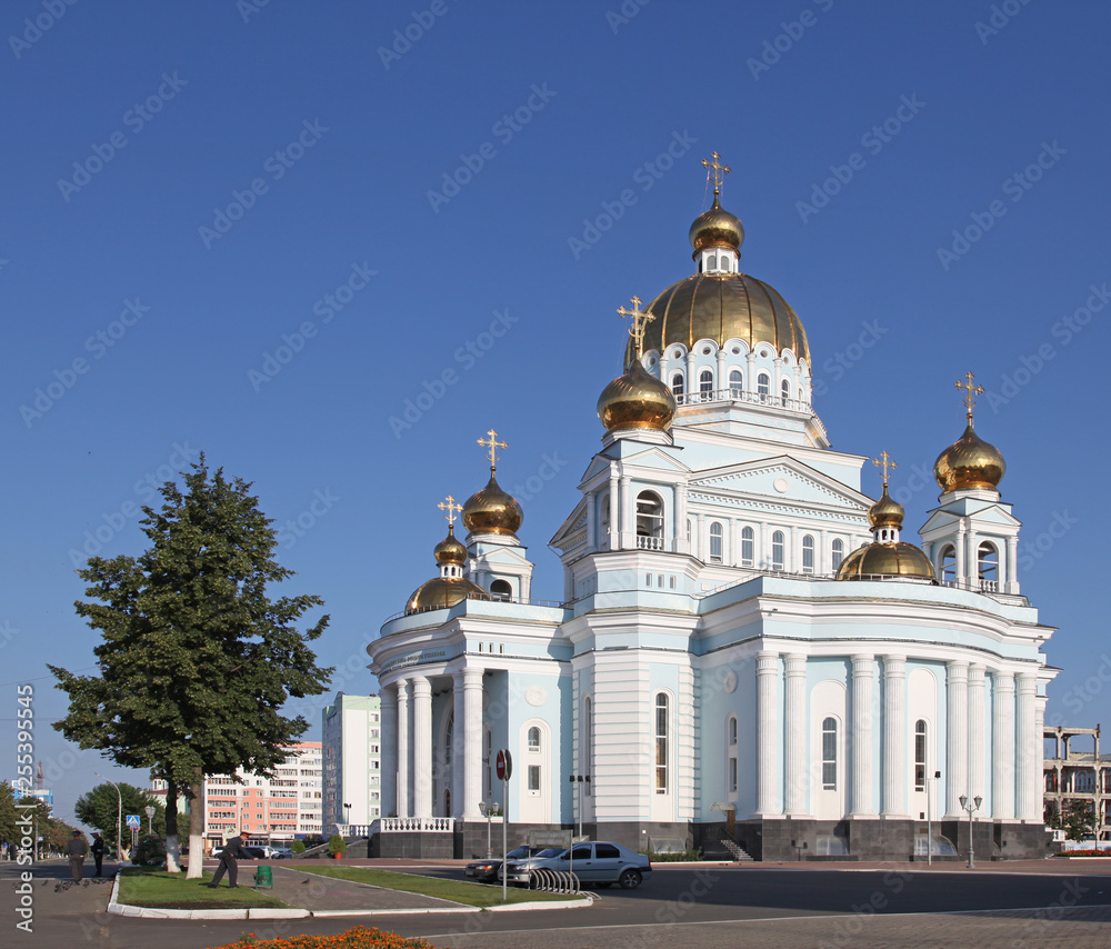 The Cathedral of St. Theodore Ushakov in Saransk, Russia