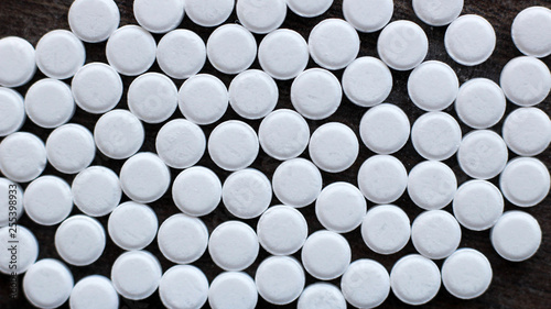 Sweetener tablets as a background © sabdiz