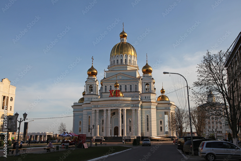 The Cathedral of St. Theodore Ushakov in Saransk, Mordovia of Russia