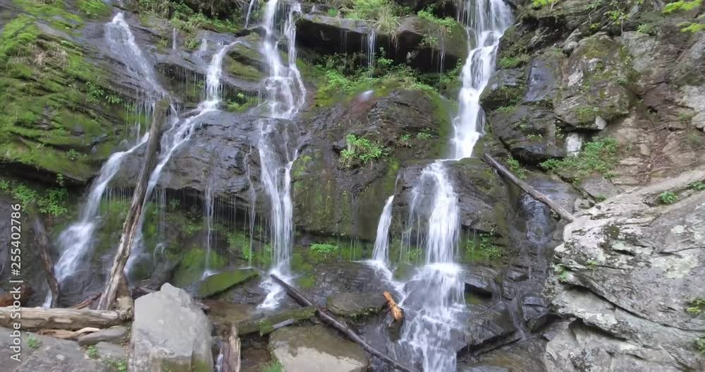 Catawba Waterfalls in Asheville North Carolina Catawba Waterfalls in Asheville North Carolina
