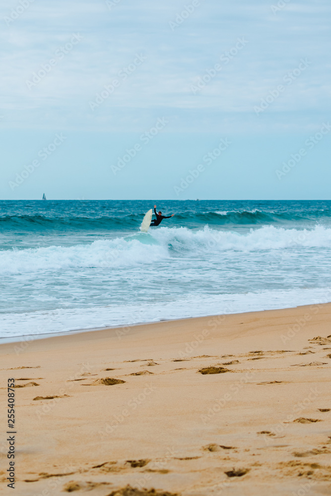 Obraz premium Surfer in Frankreich