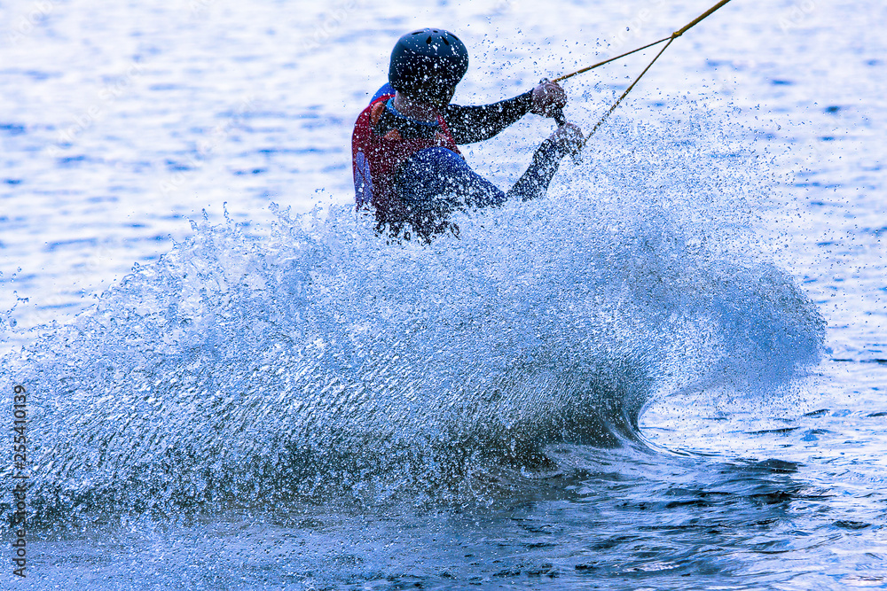 Naklejka premium Wakeboarding 2