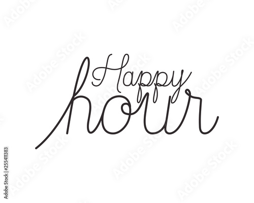 happy hour label icon