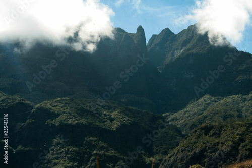 Mountains above Cirque de Mafate, Ile de la Réunion