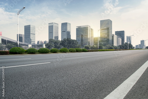 Urban Road  Highway and Construction Skyline