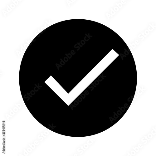 Mark icon, vector illustration Free Download Mark icon, vector illustration - GFXLoad