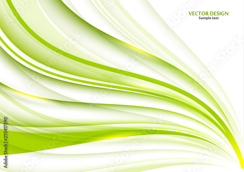 Wavy stripes Trendy curve line background. Abstract background with wavy lines.