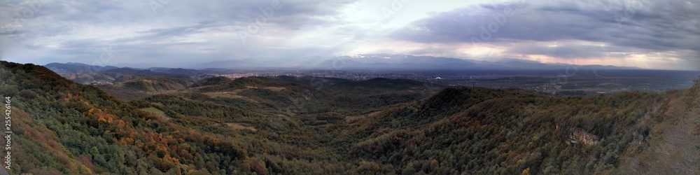 view of mountains in Kutaisi