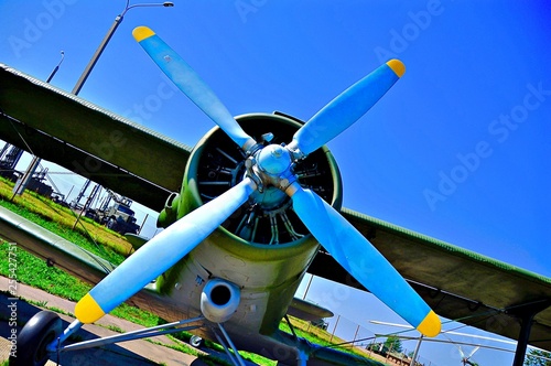 propeller of airplane