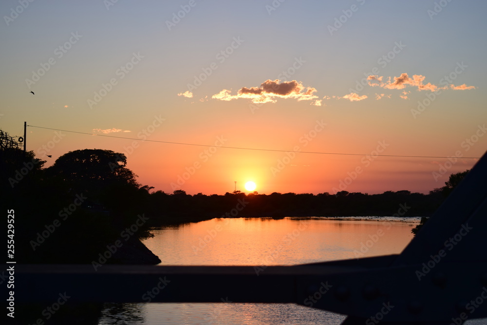 Fototapeta premium Atardecer