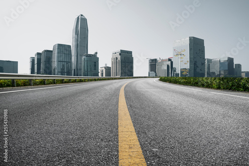 Urban Road  Highway and Construction Skyline