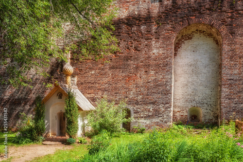 The monastic cell of the Irinarch the recluse, Borisoglebsky monastery, Yaroslavl region, Russia photo