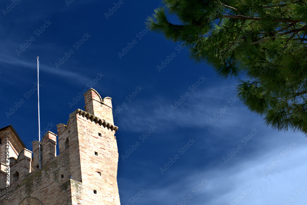 tower of castle,old,medieval,fortress,europe,ancient,sky,blue,