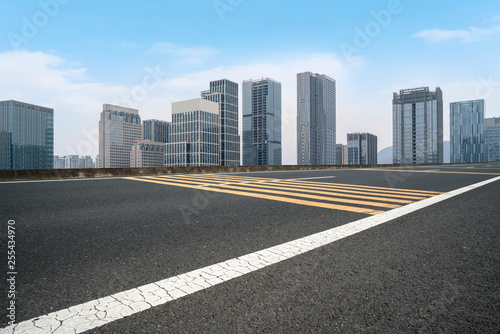 Urban Road  Highway and Construction Skyline