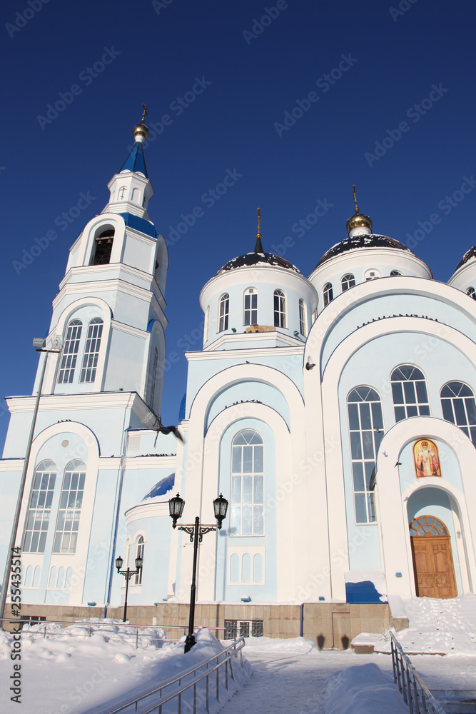 Temple of Kazan icon of the mother of god in Saransk, Russia Temple of Kazan icon of the mother of god in Saransk, Russia