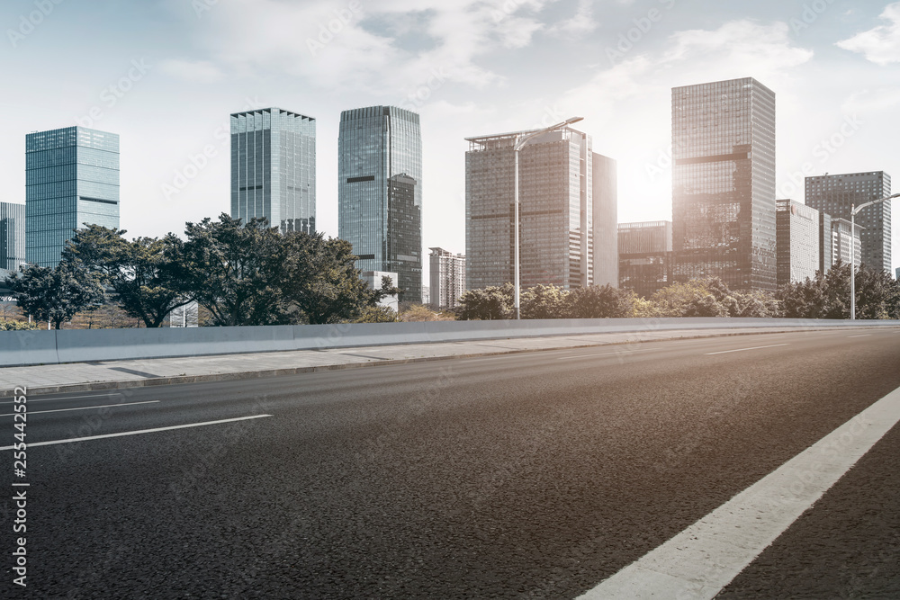 Urban Road, Highway and Construction Skyline Urban Road, Highway and Construction Skyline