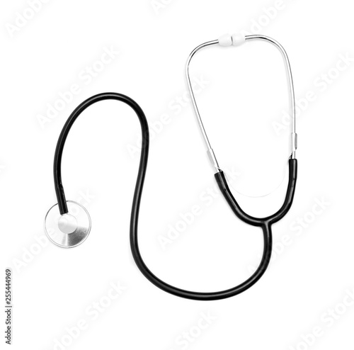 stethoscope isolated on white background. Medical concept