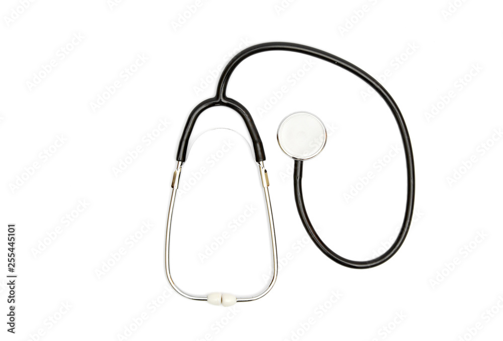 stethoscope isolated on white background. Medical concept stethoscope isolated on white background. Medical concept