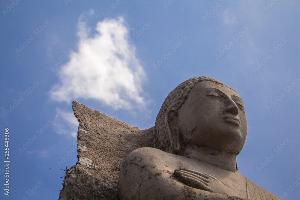 Statue of lord Buddha in Sri Lanka.