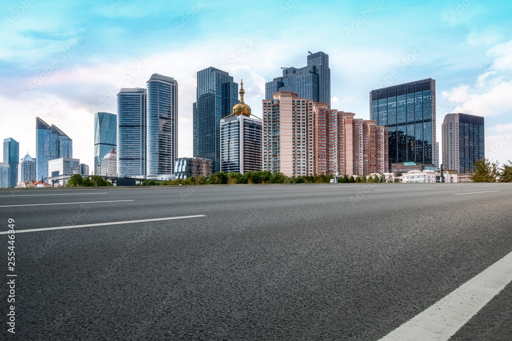 Urban Road, Highway and Construction Skyline..