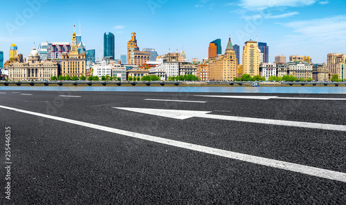 Urban Road  Highway and Construction Skyline..