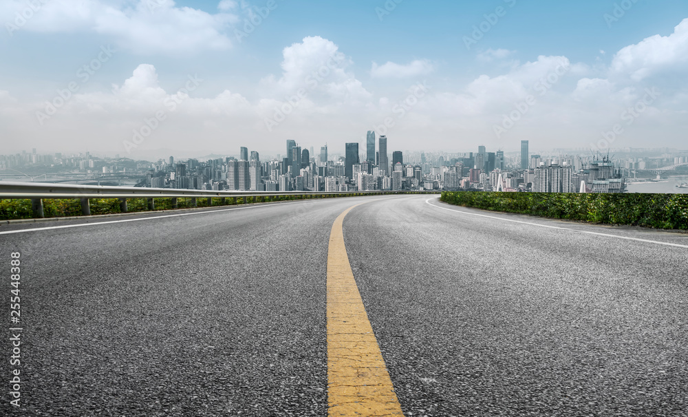 Urban Road, Highway and Construction Skyline