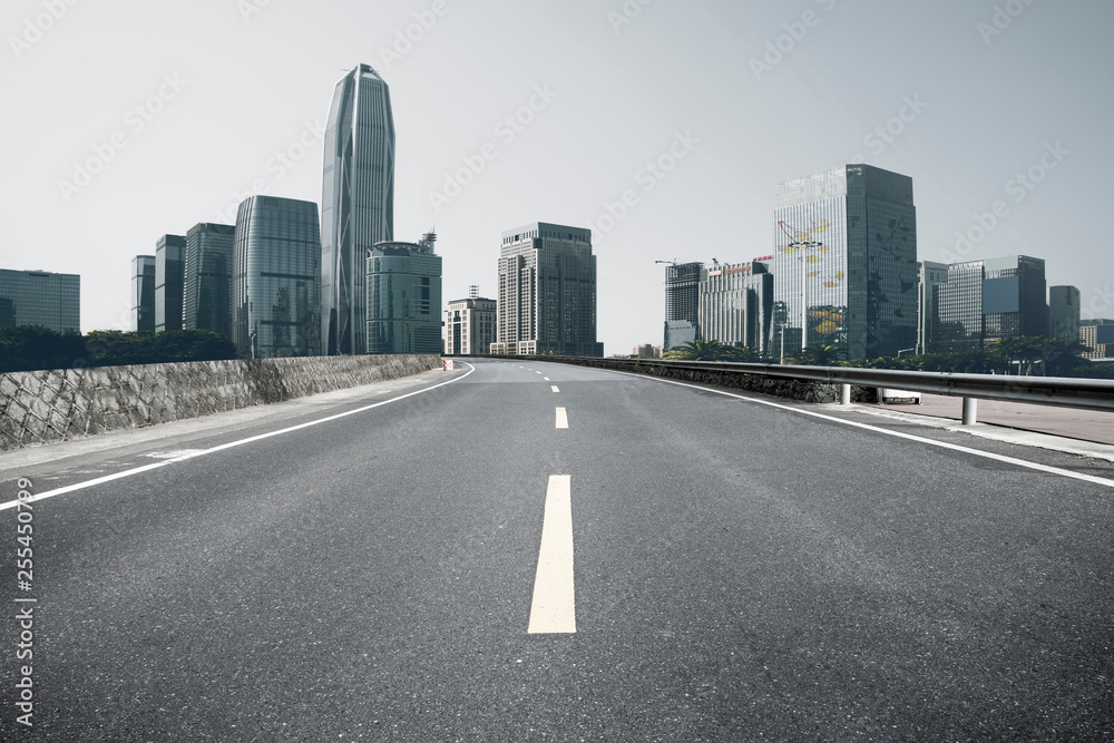 Urban Road, Highway and Construction Skyline Urban Road, Highway and Construction Skyline