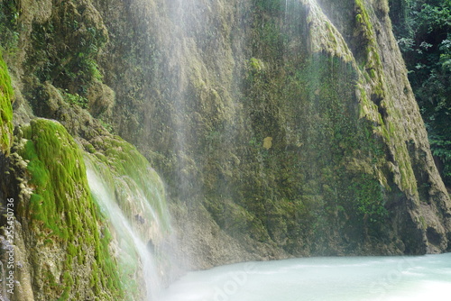 View at a waterfall in Cebu, Philippines