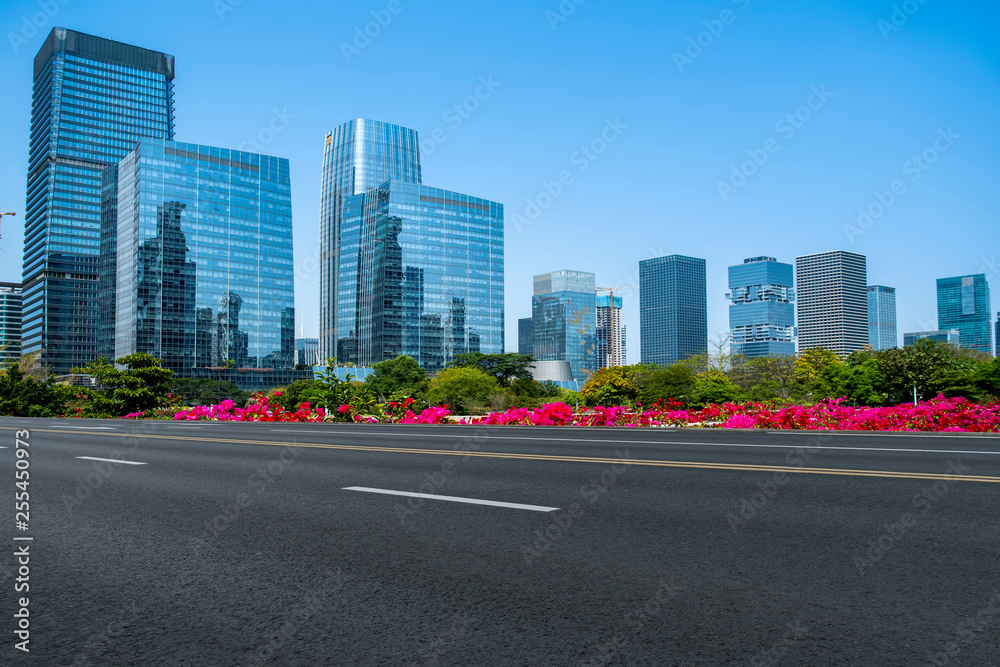 Urban Road, Highway and Construction Skyline Urban Road, Highway and Construction Skyline